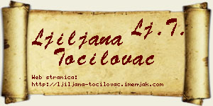 Ljiljana Točilovac vizit kartica